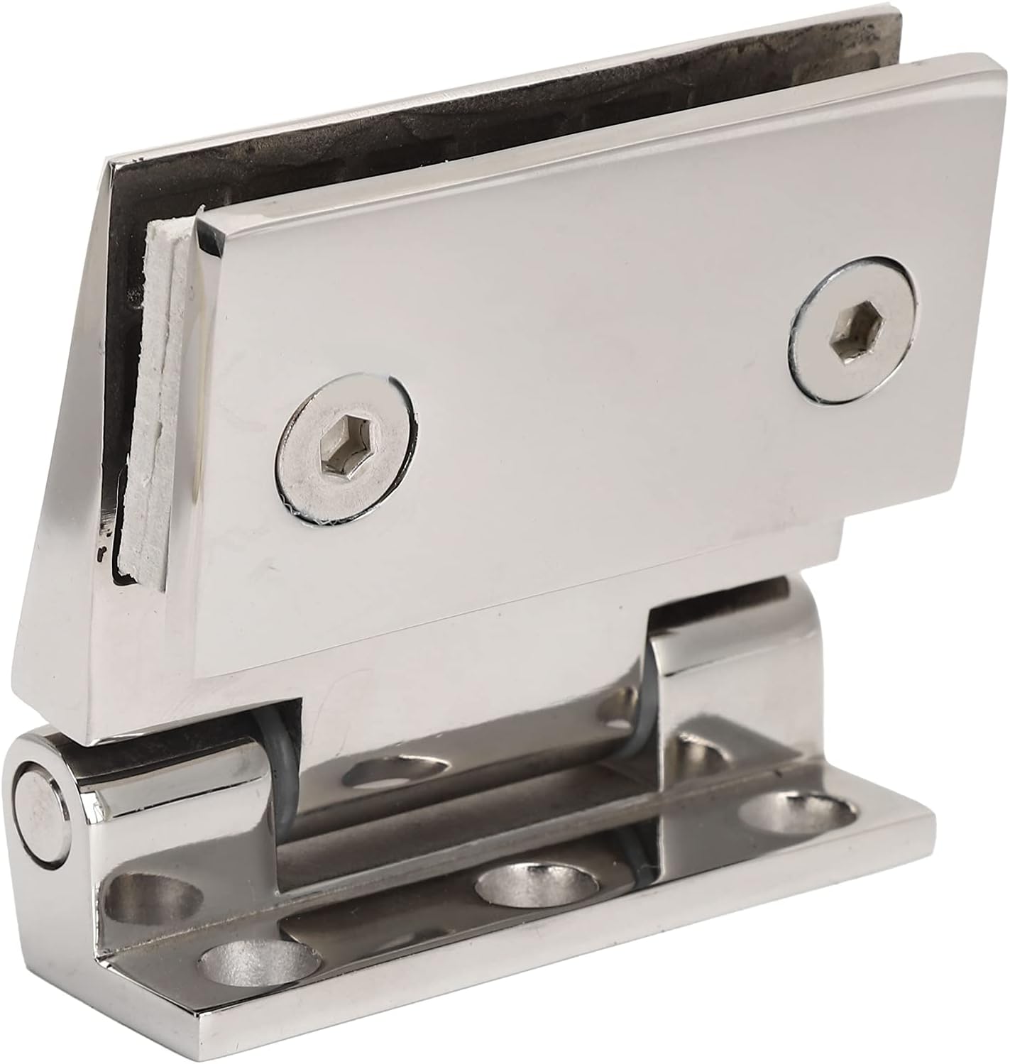 Yctze Stainless Steel Inclined Onesided Bathroom Glass Door and Window Hinge for Home Use