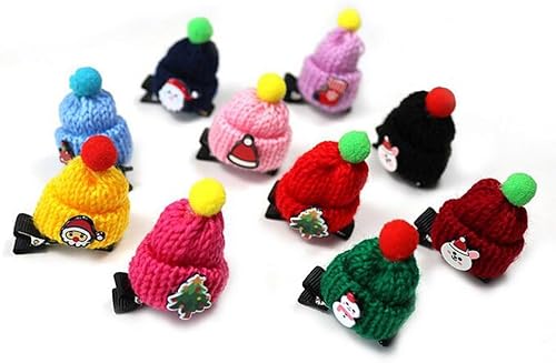 Miniatura 4 de 10 pinzas para el pelo para perros, accesorios de Navidad para mascotas, horquilla para el pelo de Navidad para mascotas, accesorios para el cabello