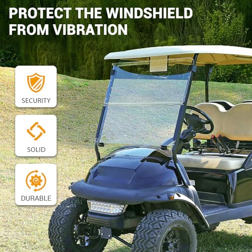 CLUBRALLY Club Car Precedent Golf Cart Windshield Retaining Clips Kits with Screw Nuts, OEM#1014441-01, 1021630-01 - Thumbnail 3