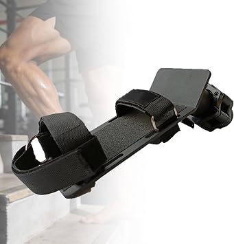 DYK&NX Solo Tib Bar Tibialis Trainer with Straps, Tibialis Bar Leg Training High Load Capacity Calf Workout Machine, Tibia Dorsi Calf Raise Machine, for Leg Muscles Strength Training