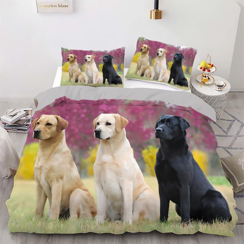 Cadeau personnalisé garçons filles : housse de couette animaux vert clair 90x190 cm