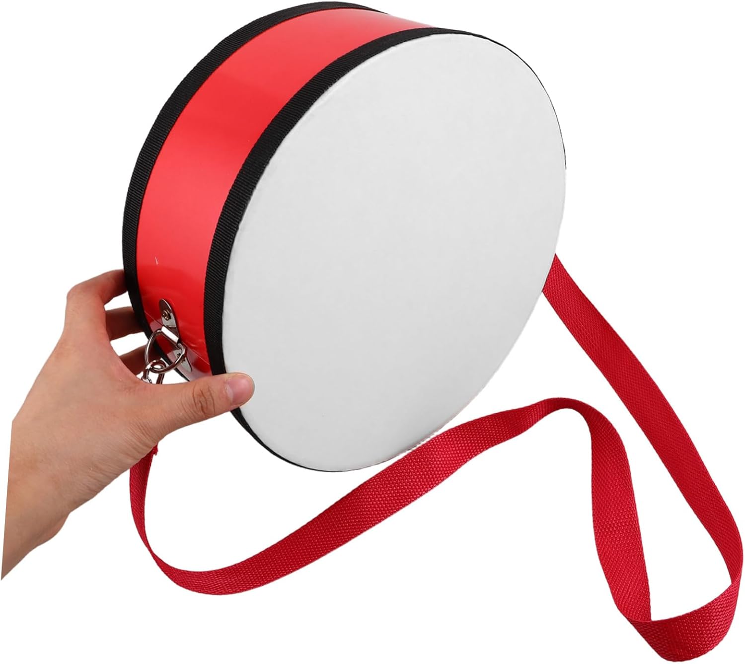 Toddmomy 1Set Red Snare Drum for Portable Marching Instrument with Strap Enhances Rhythm Skills and Teamwork for School Performances and Outdoor Events