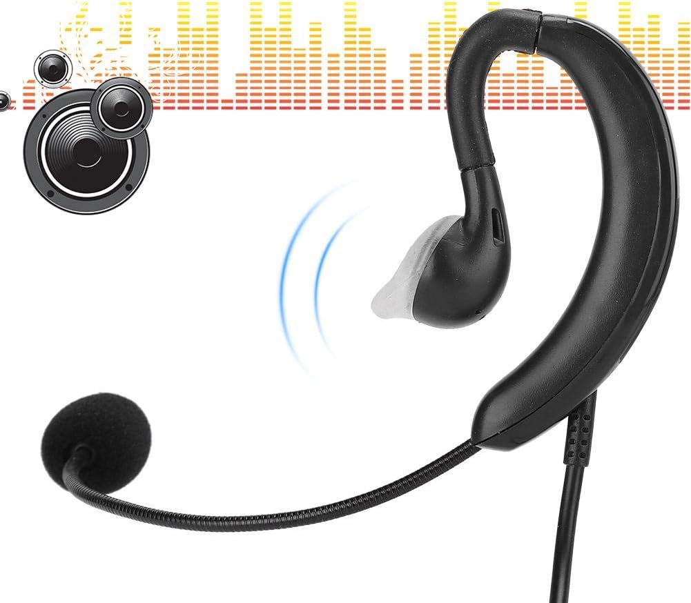 Ear-Hook Headset,USB Headphone Computer Notebook Accessory,Bluetooth Sport Earphone Single Ear-Hook Headset Invisible Earpiece with Mic for Skype//MSN