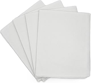 Avalon 40x60 Patient Drape Sheets, 2-Ply Pebble Embossed Tissue, Latex-Free Disposable Medical Drapes - Pack of 100 by TIDI