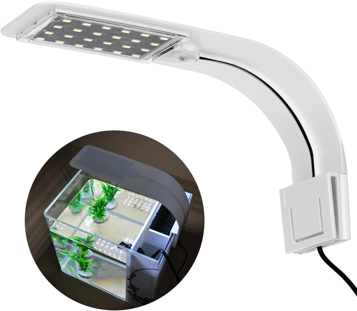 luce impermeabile per acquario