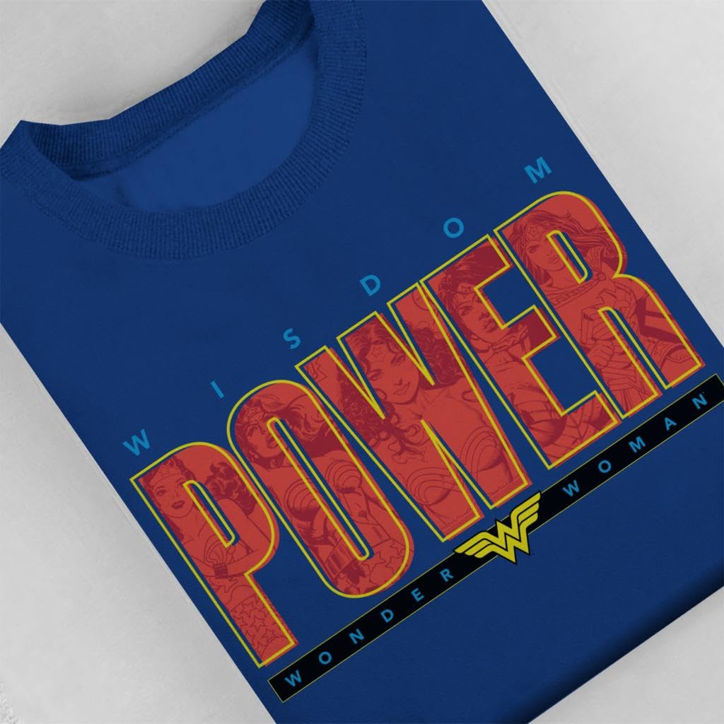 All+Every Wonder Woman Wisdom Power Men's Sweatshirt
