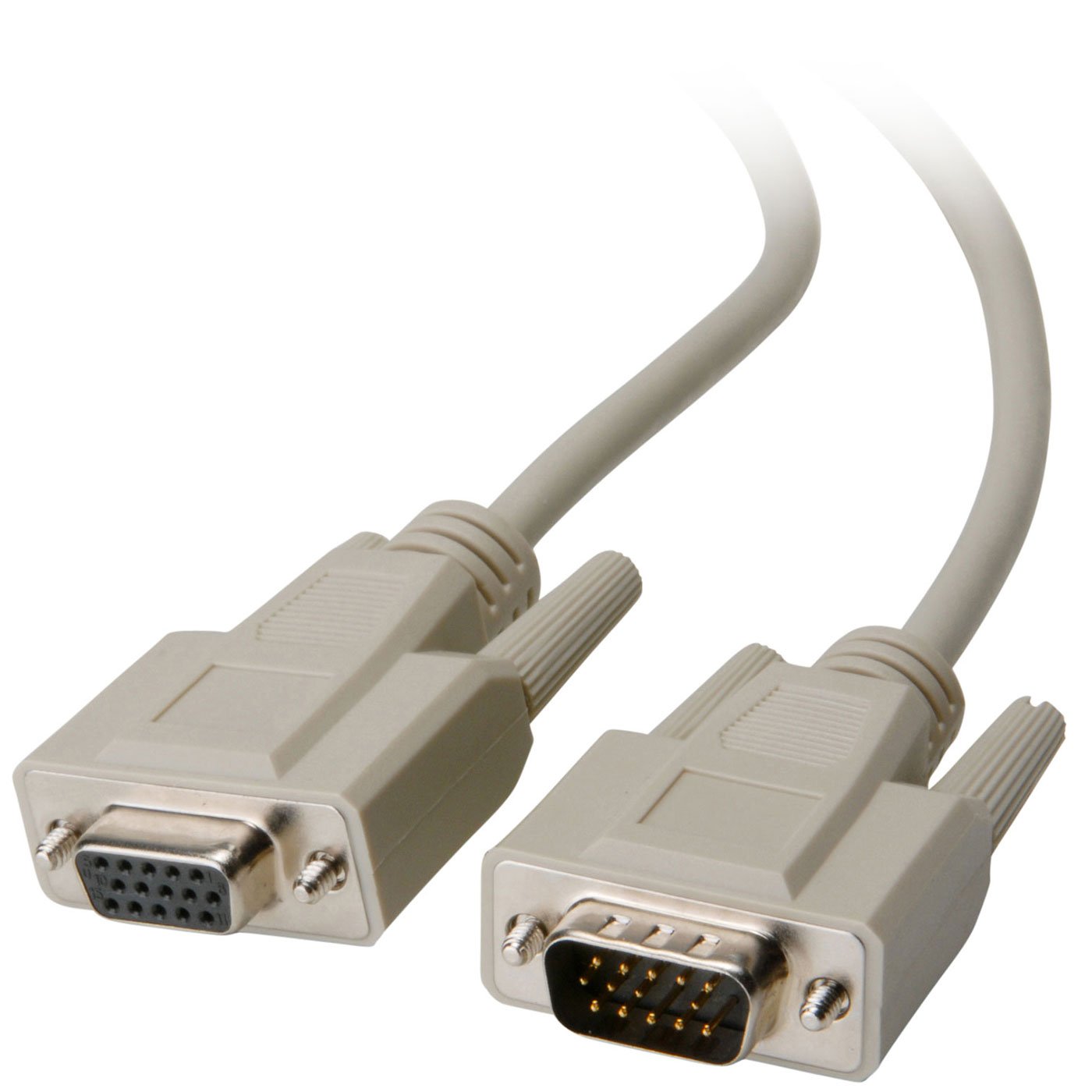 C2G Cavo VGA 3m (10ft) Maschio-Maschio | HD15 | Economico Per Monitor, Splitter E Switch KVM - 6