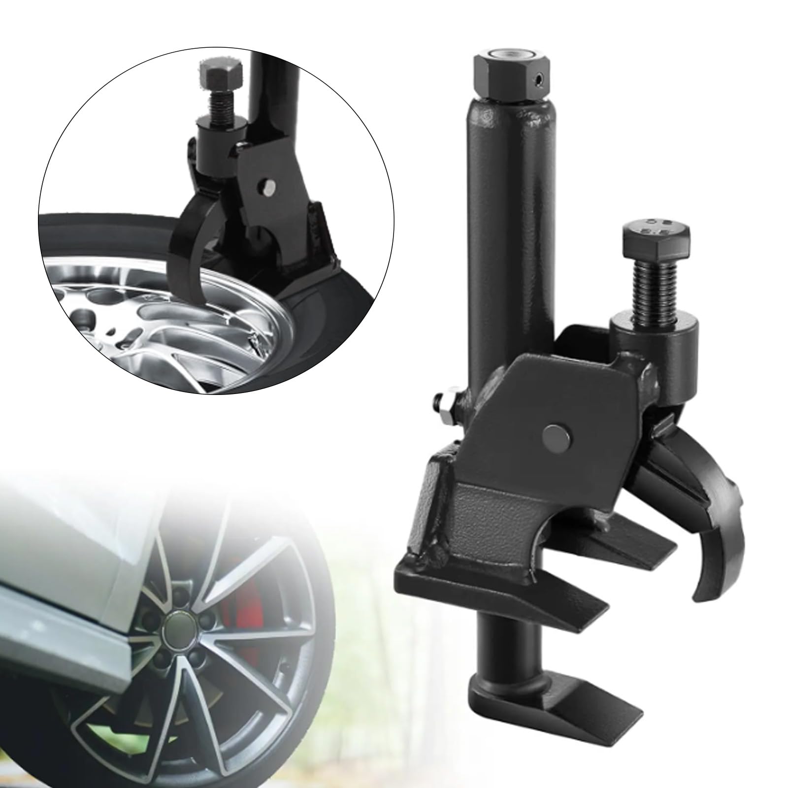 Desmontadora de Neumáticos Manual, Extractor de Talones para Neumáticos de 96,5cm - 106,7cm Herramienta para Cambiar Neumáticos para Camiones Tractores Automóviles Neumáticos