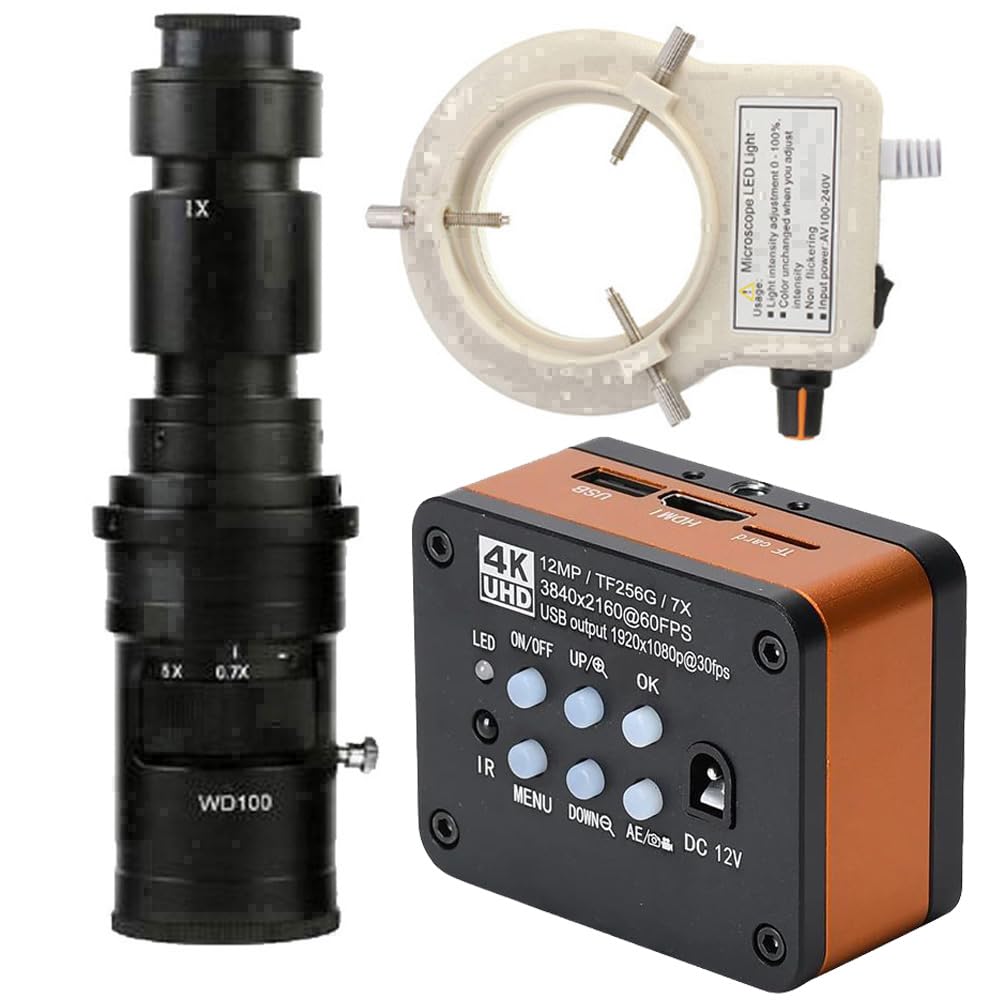 Cámara de microscopio 4K para solucionar fallas en soldaduras de microcircuitos 8