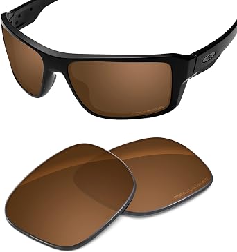 Performance Replacement Lenses Compatible with Oakley Double Edge OO9380 Polarized, UV Protection, Anti-Scratch