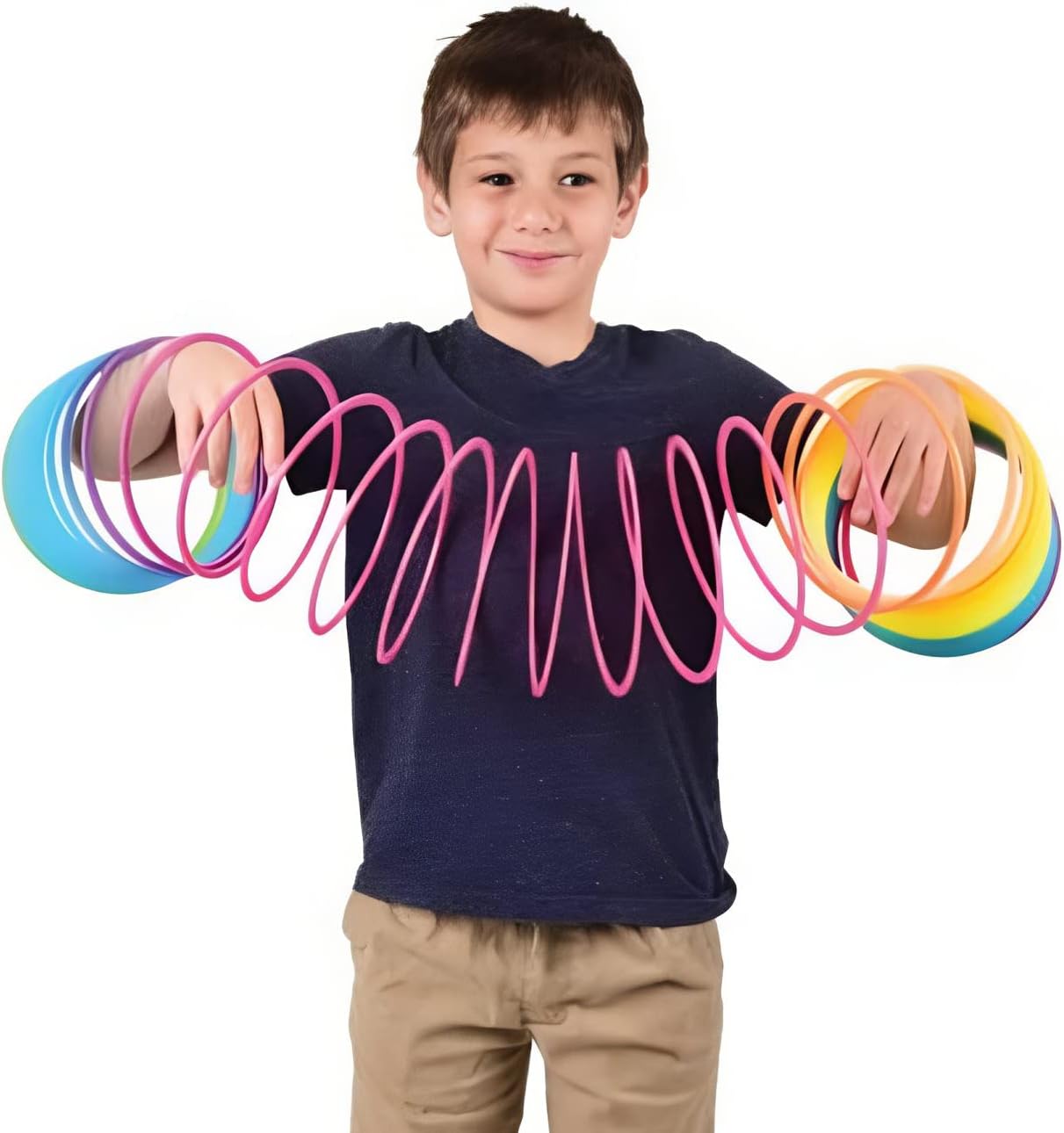 Amazon.com: Liberty Imports 6" Jumbo Rainbow Coil Spring - Giant ...