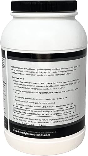 Vista 17 de Beverly International Ultimate Muscle Protein, Rocky Road, 2.05 libras, proteína en polvo, 1