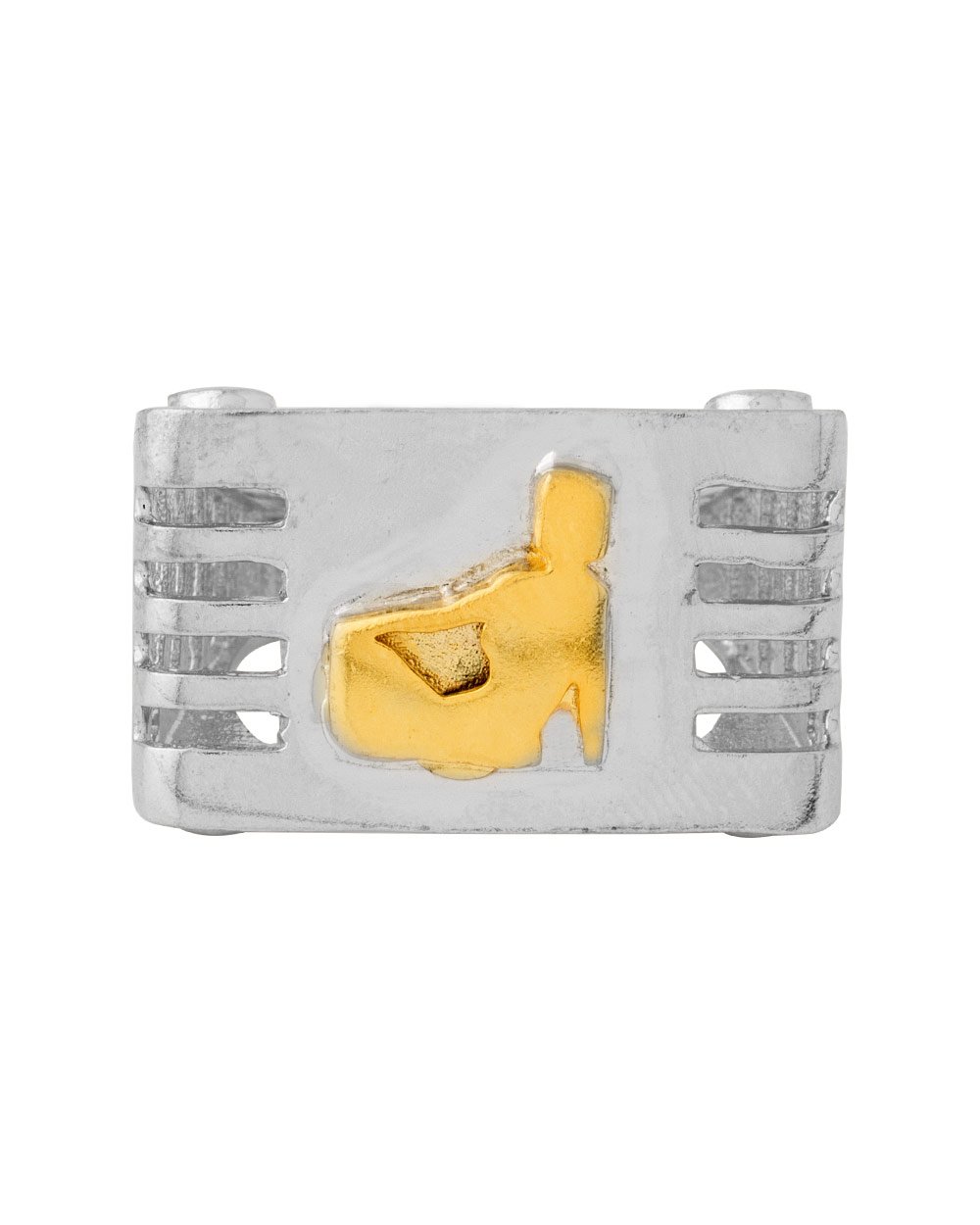 Men's Elegant Alloy Ring, Everyday Wear