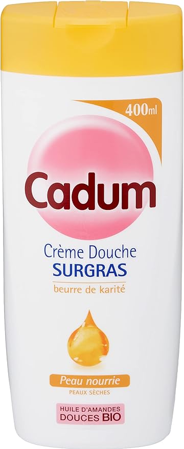 Cadum Shower Gel Surgras Sweet Almond And Shea Butter Bio 400ml Amazon Co Uk Beauty