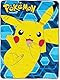 Northwest Pokémon, Glitch Pikachu Micro Raschel Überwurfdecke, 117 x 152 cm, Glitch Pikachu