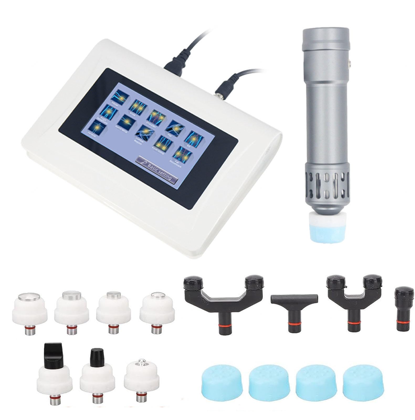 Multi Function Shock Wave Physiotherapy Instrument, ED Treatment Shockwave Therapy Machine,Professional Muscle Massager for Pain Relief