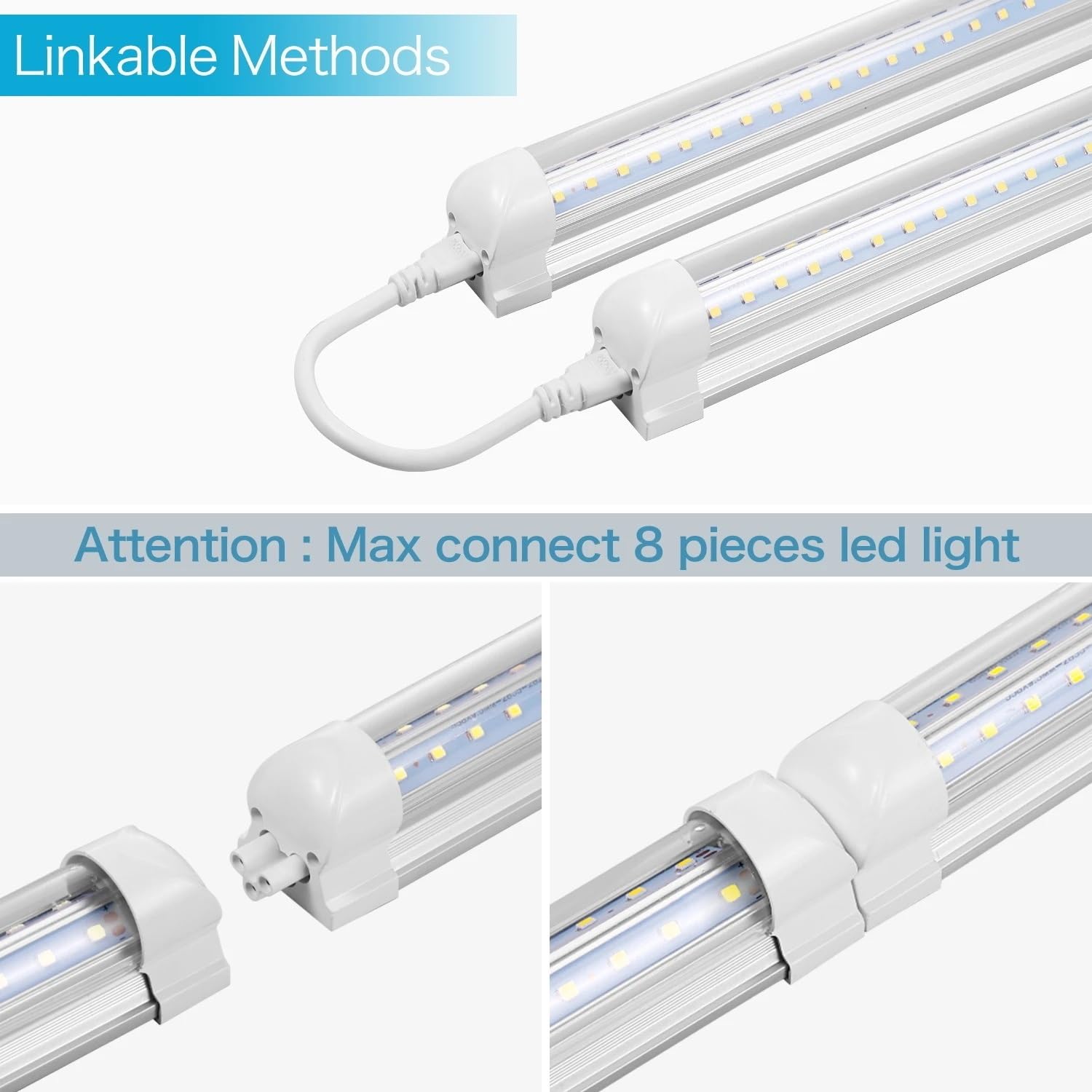 Lampada da coltivazione a LED for piante, spettro completo, luce bianca calda, sistema di idroponica,Raffreddamento silenzioso