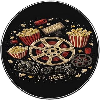 Movie Ticket Popcorn Cute Magnet Sticker Cartoon Magnetic Refrigerator Sticker Fit Office Whiteboards Classrooms Cabinet Dishwasher One Size