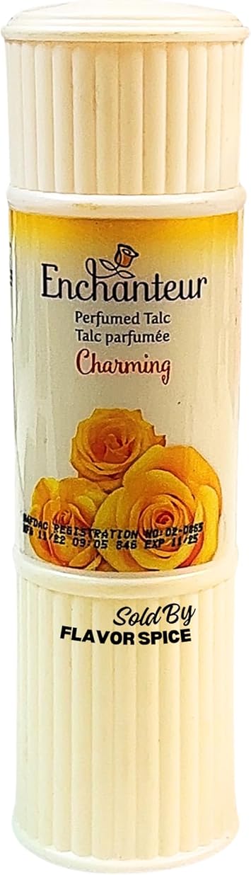 Charming Perfumed Talc Powder The Exotic Sensual Fragrance 1 Pack 125g