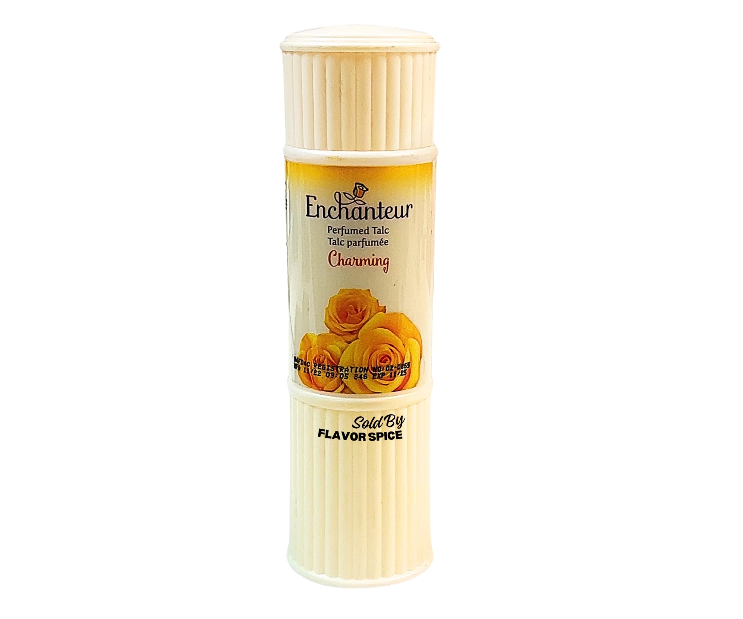 Charming Perfumed Talc Powder The Exotic Sensual Fragrance (1 Pack 125g)