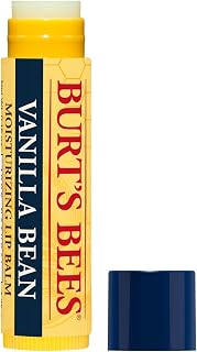 Burt's Bees 100% Natural Moisturizing Lip Balm, Vanilla Bean, 1 Tube