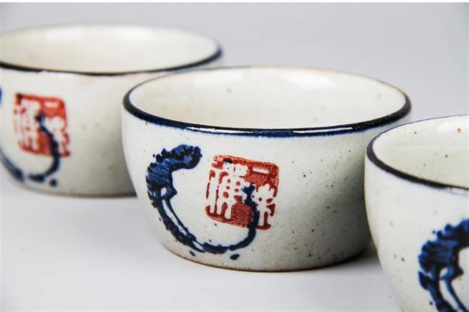 Juego de té de la tarde, juego de té Kung Fu, juego de té chino, juego de té de la tarde, cuenco para la ceremonia del té, taza de té, tazas de vino, cerámica vintage, tazas de caligrafía china, jue