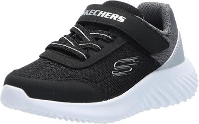 Skechers Boys' Bounder Trekzic | Casual, Adaptive Closure, Lightweight, Machine Washable, Air-Cooled Memory Foam