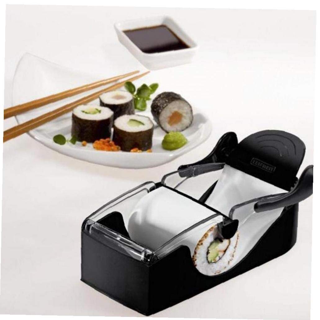 1set Magic Sushi Roll Maker Diy Rice Roller Mold Perfect Cutter Easy Sushi Making Machine Kitchen Gadget