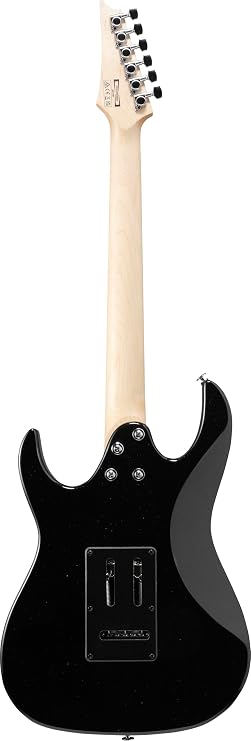 Ibanez grx20-bkn guitars, night black, metal, modern