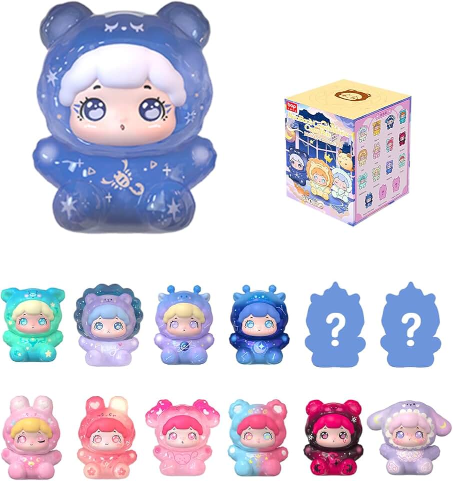 Zodiac PET Series Blind Box Figures, Random Design Action Figures Collectible Toys for Gift, Home Decorations, Single Box