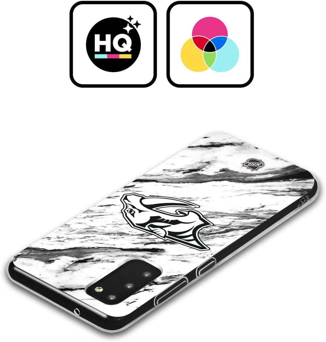 Head Case Designs Officially Licensed NHL Marble Nashville Predators Gel Case [Military Grade Protection] Compatible with Samsung Galaxy S25+ and Compatible with MagSafe