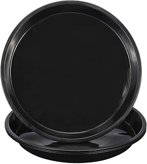PATIKIL 4 Pack Plastic Plant Saucer