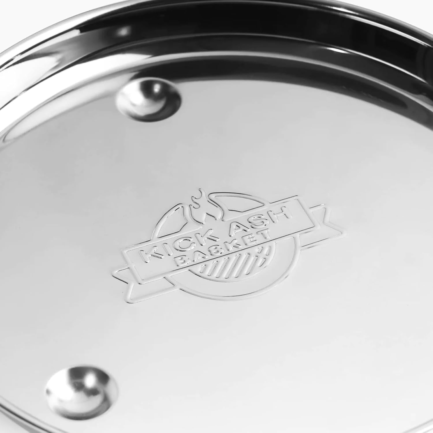 キックアッシュバスケット - グリルとスモーカードリップパン - グリル