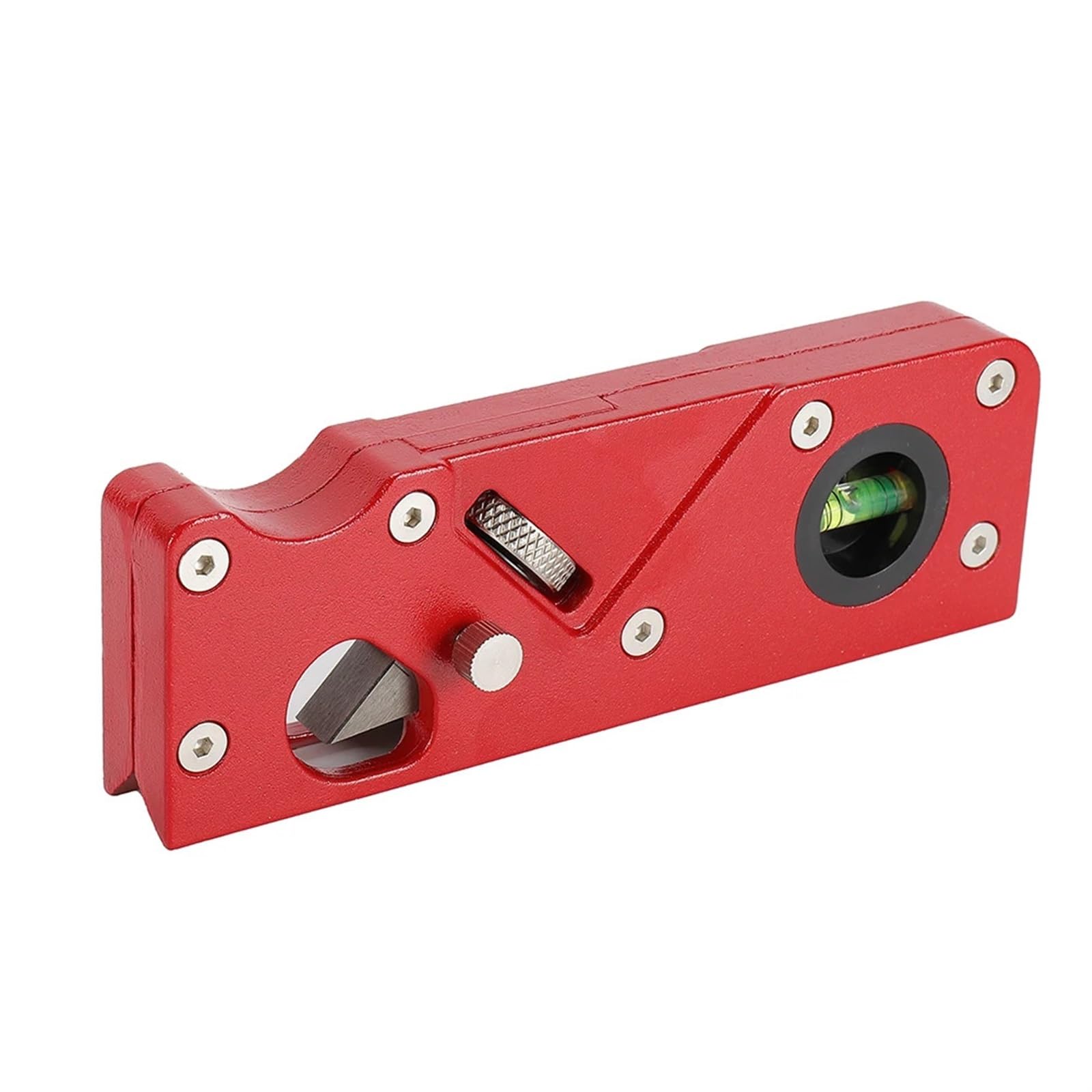Strugarka do Drewna, Strugarka ręczna Szybkie przycinanie krawędzi i fazowanie Strugarka do fazowania pod kątem 45 stopni Ręczna strugarka do obróbki drewna(Planer with 6 blades)