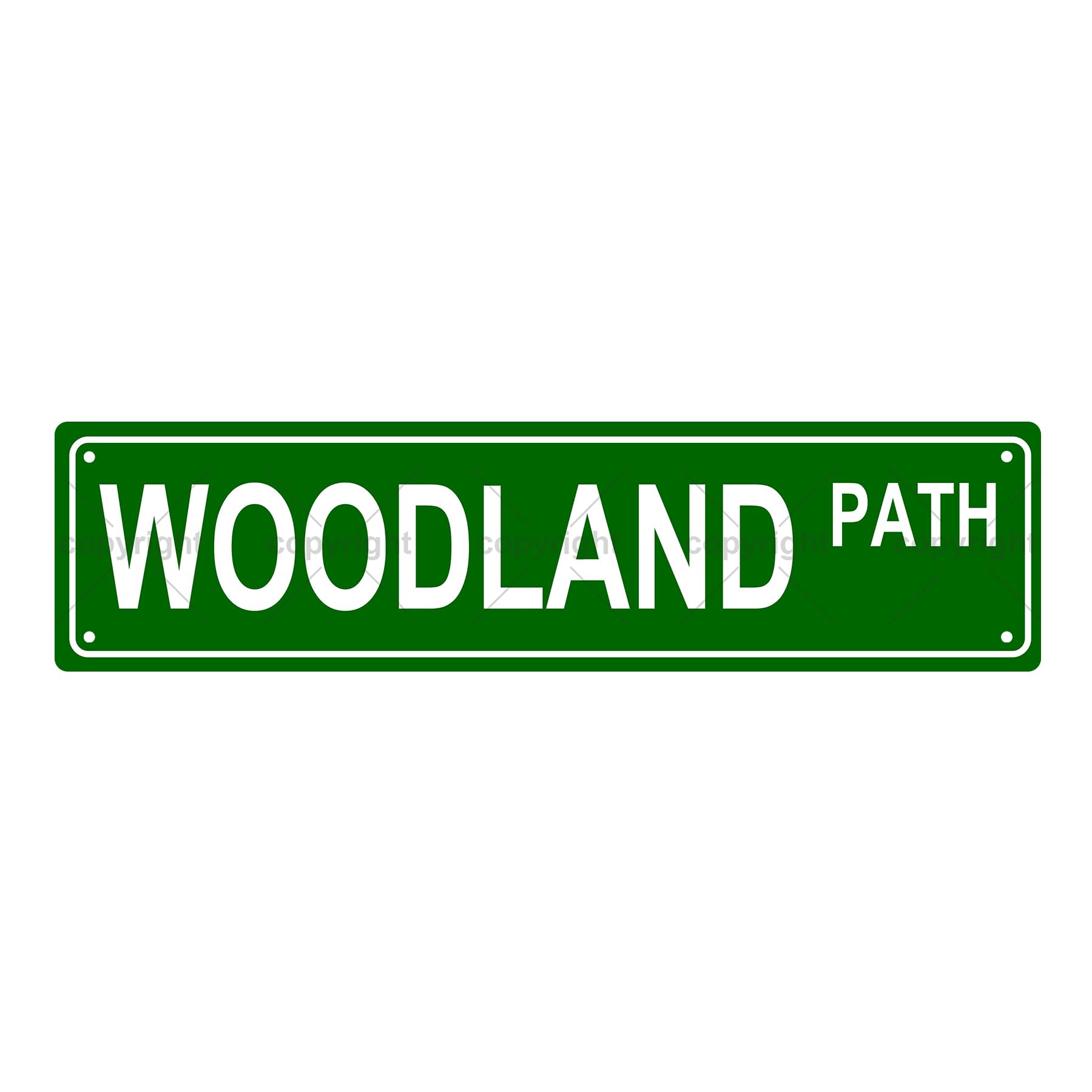 Woodland Path Space Metal Tin Street Sign Bar Cafe Garage Cave Home Room Wall Bathroom Farmhouse Garden Porch Patio Decor,4x16 Inch