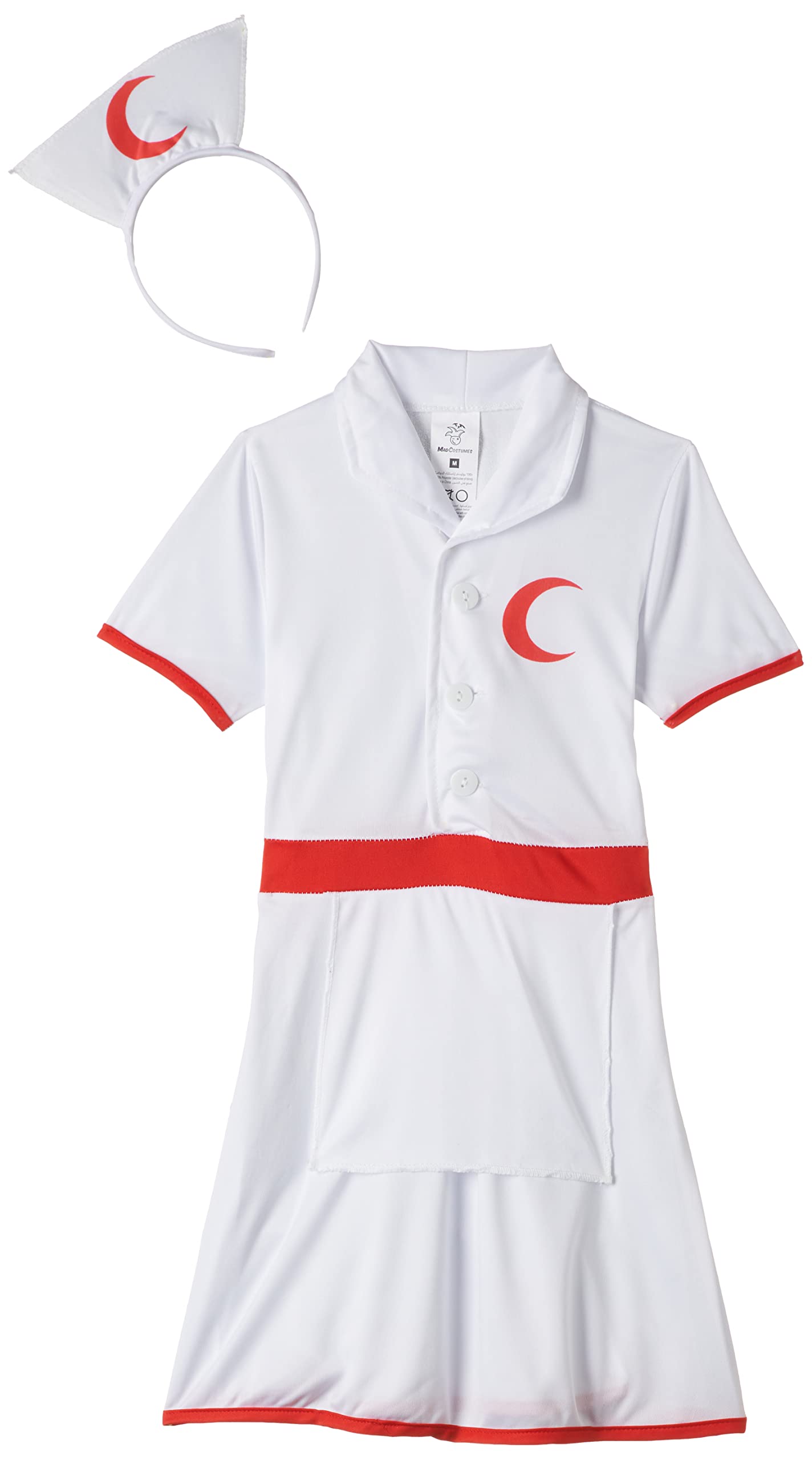 Mad Costumes Toys Nurse Professions for Kids, Medium 5 to 6 Years