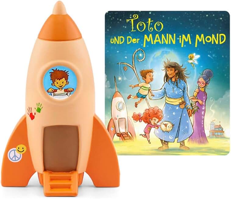 tonies Hörfigur für Toniebox, Toto und der Mann im Mond - Toto und der Mann im Mond, Hörspiel für Ki