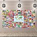 Orgrimmar World Flag Banner International Flags Banner with Iron Grommets for Backdrop Decoration