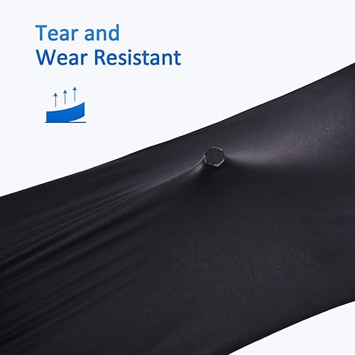 Miniatura 4 de Schneider Guantes de examen de nitrilo, negro, 4 mil, sin látex, guantes desechables para examen médico, guantes de limpieza, guantes de preparación