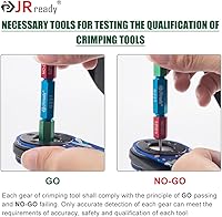 Vista 2 de JRready JST1515-ASF1 M22520/1-01 Crimping Tool Kit MIL Connector Barrel Terminal Heavy Duty Wire Crimper NEW-ASF1 & PH102 PH103 PH104& UF6-UF2-5