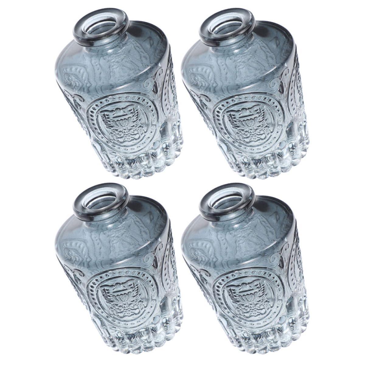 Diffuseur aromathérapie en verre bleu 130ml avec distribution uniforme du parfum d'ambiance