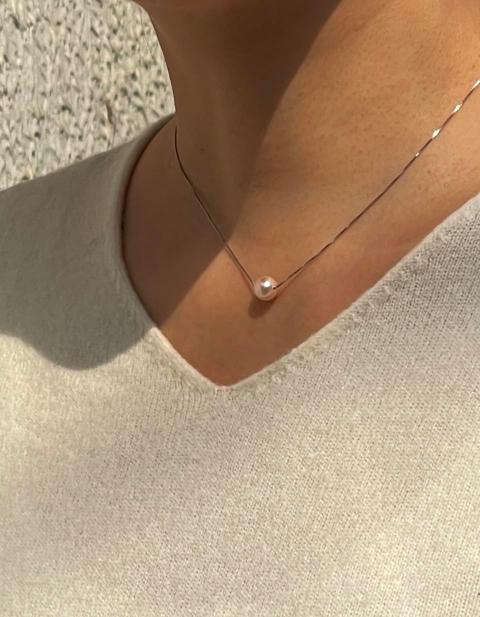 Birthday Pink Pearl Necklace - Natural Freshwater Elegance in S925 Sterling Silver!