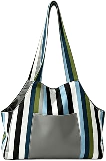 HEEPDD Foldable Pet Carrier Bag with Safety Tether, Breathable (L) | Sturdy base prevents sagging, security clip, mesh head out, zip storage, for small cats dogs, travel vet
