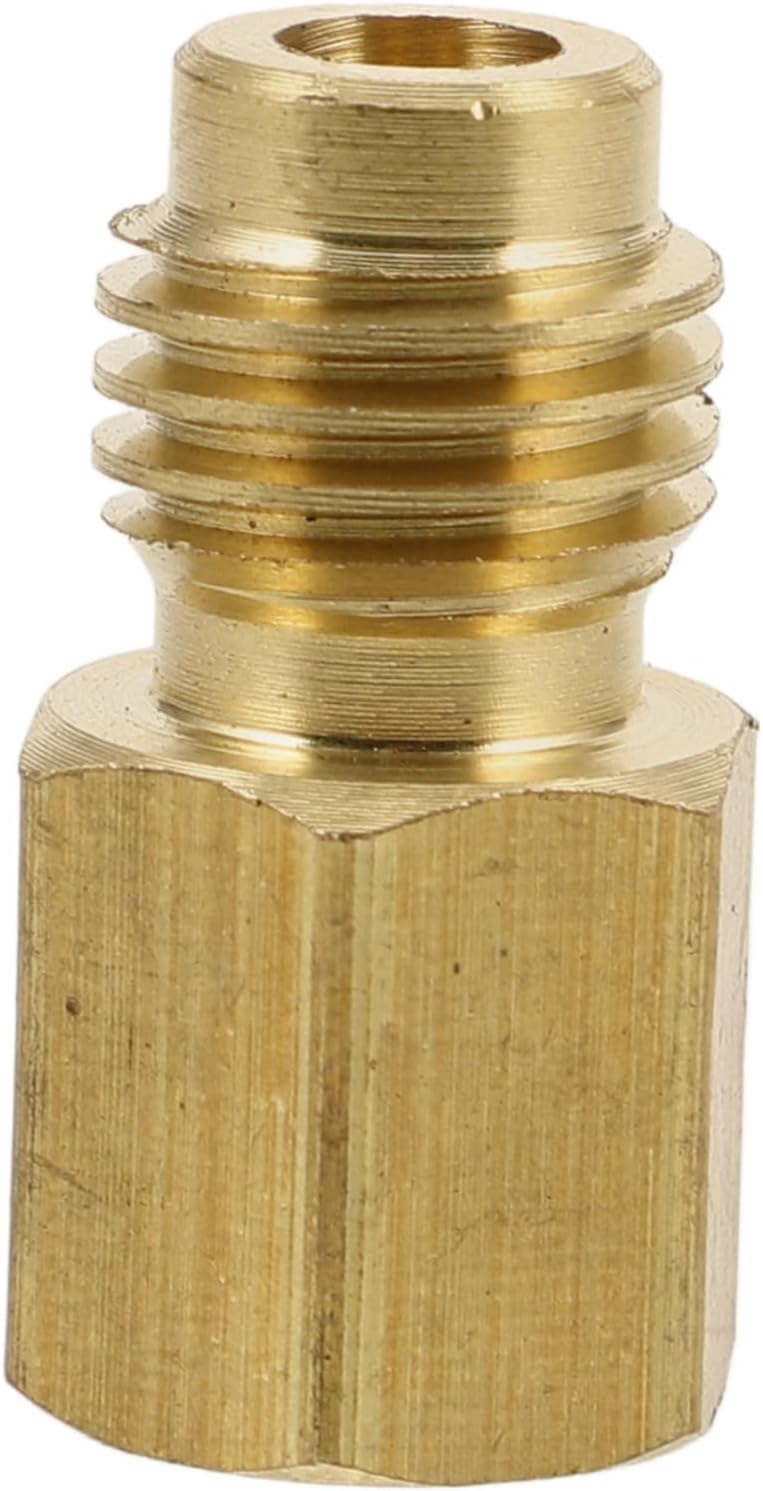 Tank Adapter for Copper Fitting for Easy Access Leak Design Compatible Systems and Evacuation Tool