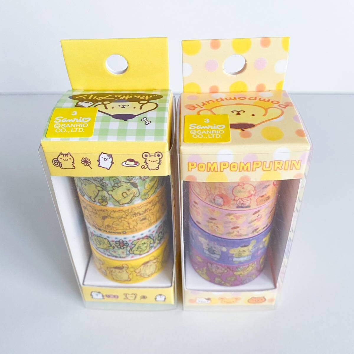 Amazon.co.jp: ポムポムプリン マスキングテープ マステ 計8デザイン