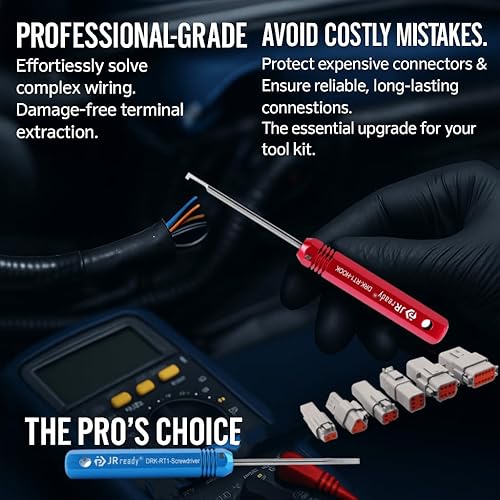 Miniatura 7 de JRready Deutsch Kits de conectores ST6303: 2 3 4 6 8 12 Pin DT Kit de conector IP67 impermeable con crimpadora Deutsch ACT-LY-16DT, contactos