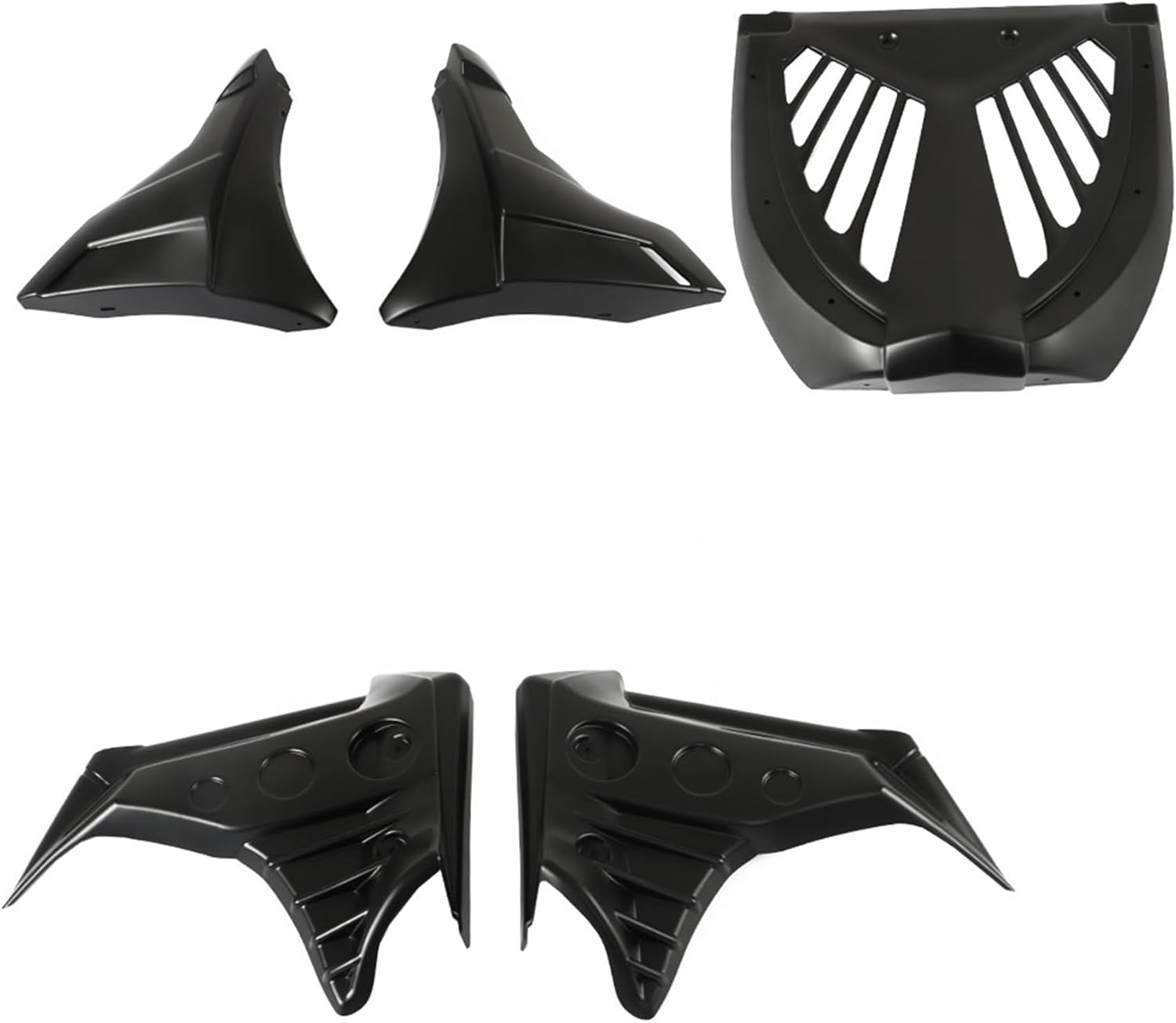 WFLNHB Under Fairing Cover Belly Pan Panel Engine Guard Replacement for Honda CMX300 2017-2022 ABS Plastic Black