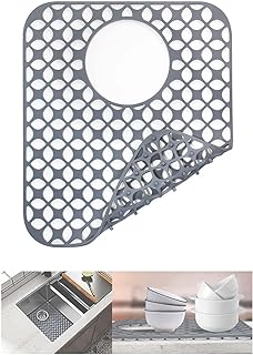 SCITURE Silicone Sink Mat for Kitchen, 1 PCS ...,
