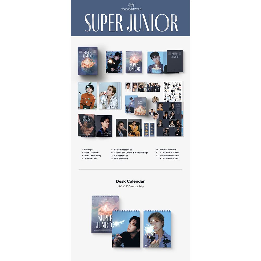 Amazon.com: [ Official store gift ] SUPER JUNIOR - 2023 season's