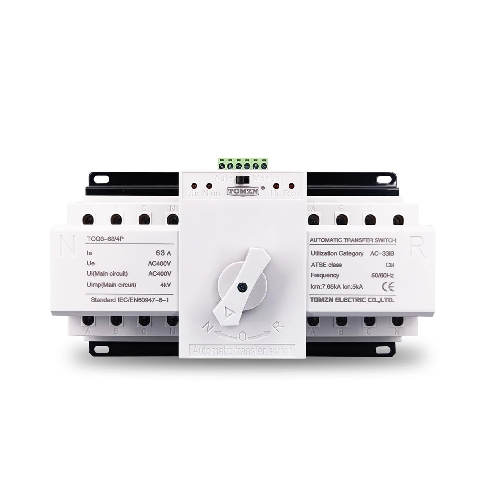 VSPPJYFG 4P 63A 380V Dual Power Automatic Transfer Switch